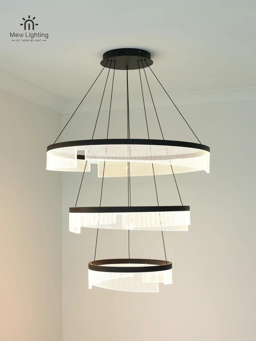 CL105-3 Modern Chandelier - MEW Lighting