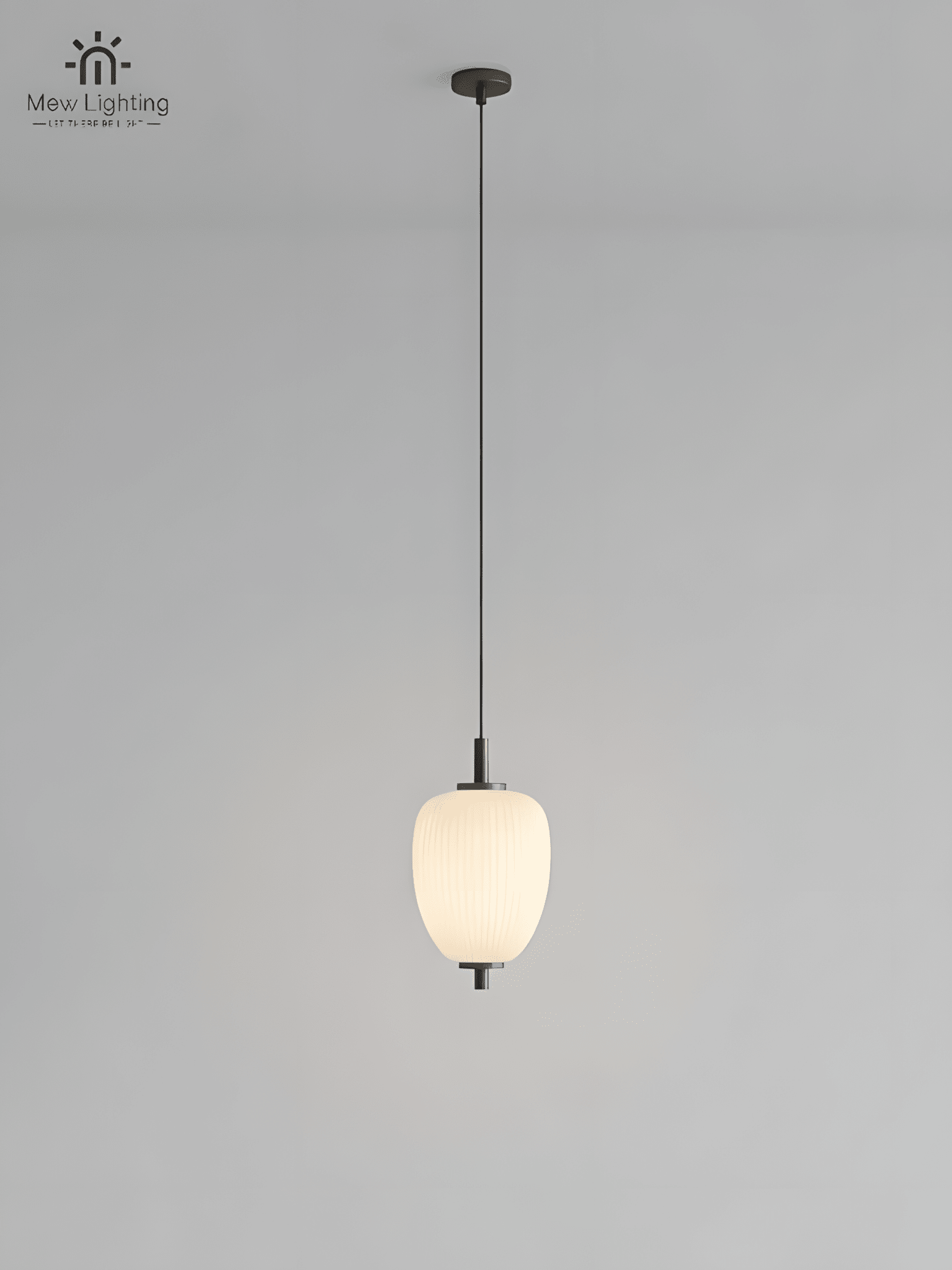 PD130 - 1 Minimalist Zen Style Pendant Light - MEW Lighting