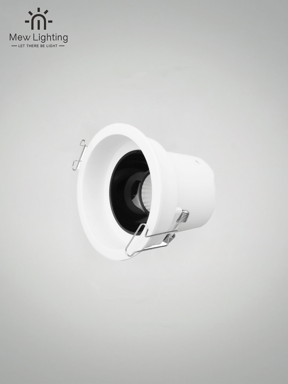 Recessed Deep Tilt Spot Light DL51 - 02 - 10 CCT Color 75mm cutout - MEW Lighting