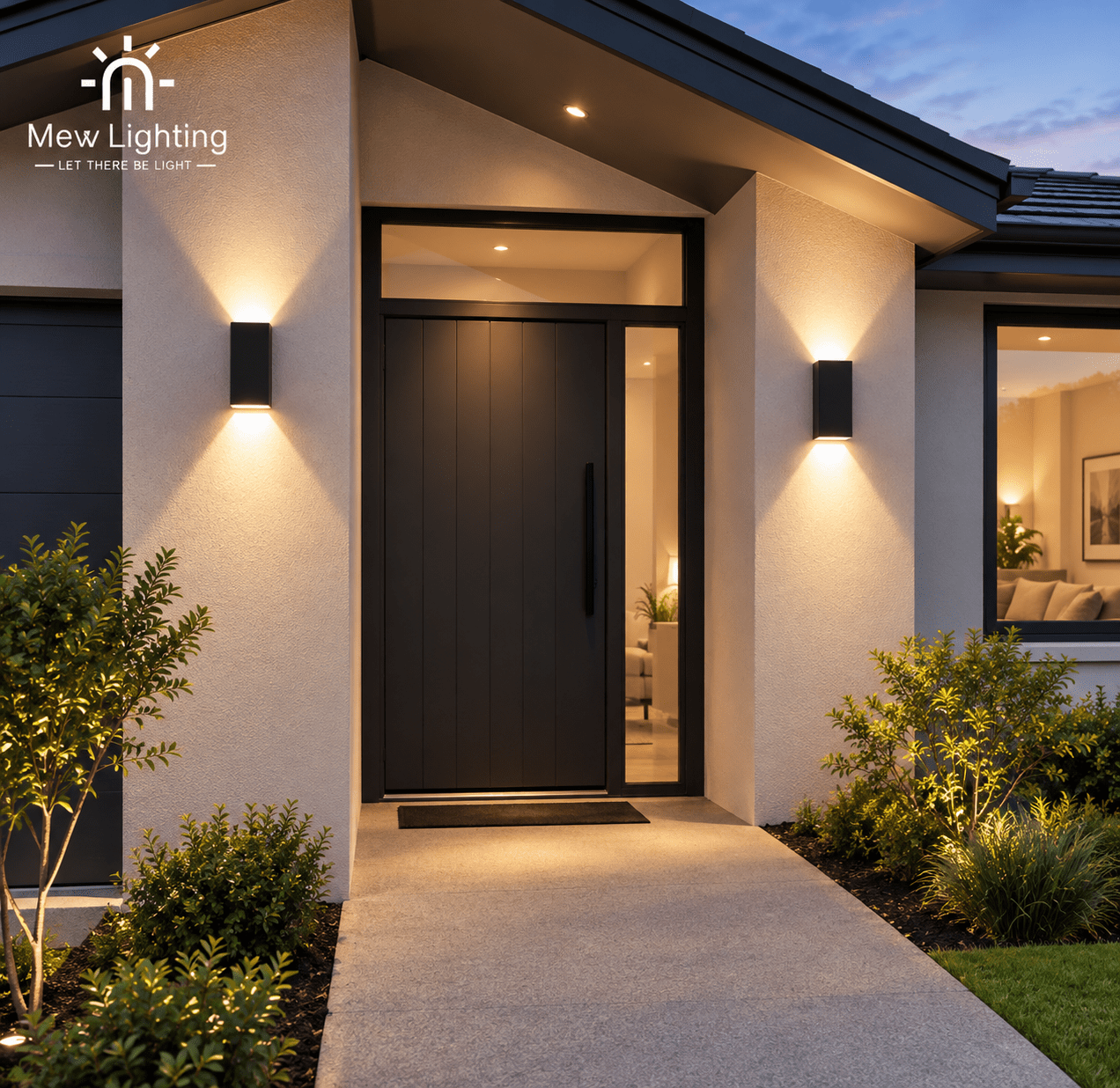 WO102 Simple Outdoor Wall Light - MEW Lighting