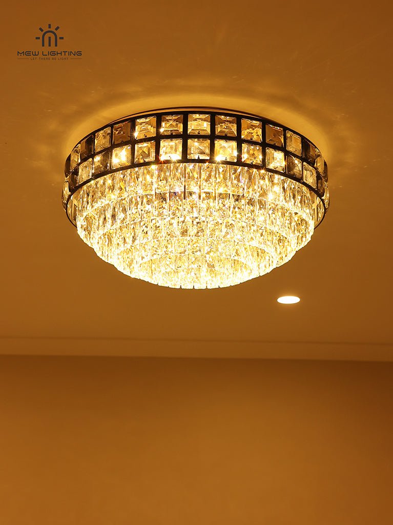 CE123 Crystal Ceiling Light Ø600mm - MEW Lighting