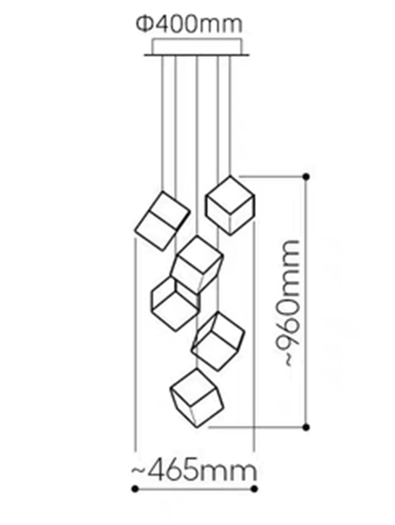 CL205 Morden Chandelier - MEW Lighting