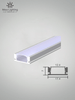 3 Meter Aluminum Channel with Milky PC Cover 17.4mmx7mm - MEW Lighting
