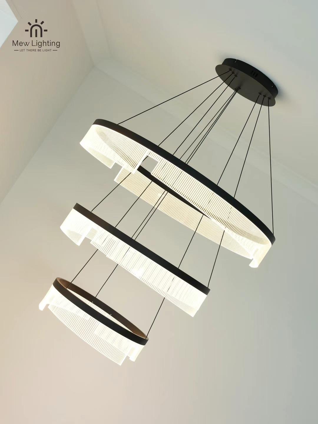 CL105-3 Modern Chandelier - MEW Lighting