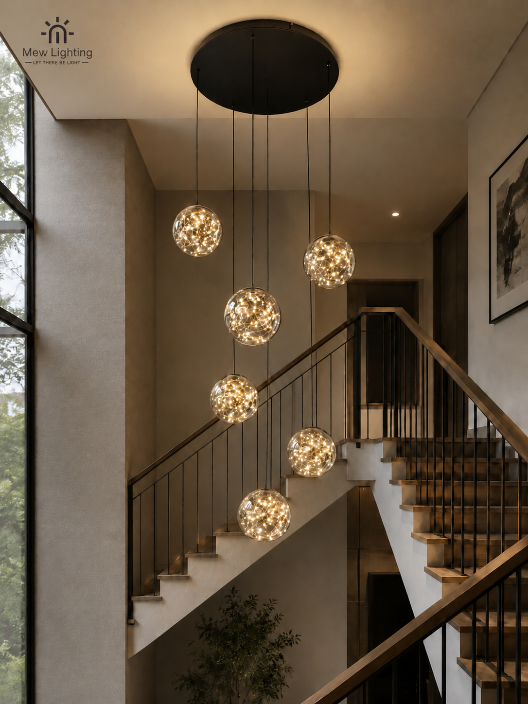 CL109-6S Modern Chandelier