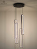 CL124-4 Modern Linear Art Multi-Light Chandelier - MEW Lighting