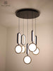 CL134 Modern Black & Gold Multi-Geometry Pendant - MEW Lighting