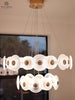 Modern Luxury Petal Shape Chandelier CL130 - MEW Lighting