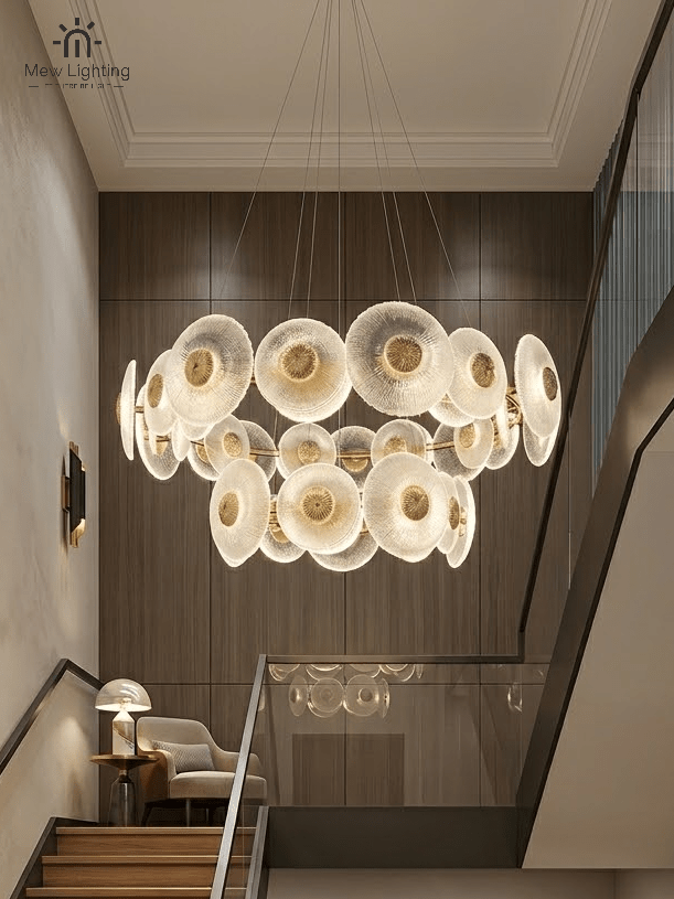 Modern Luxury Petal Shape Chandelier CL130 - MEW Lighting