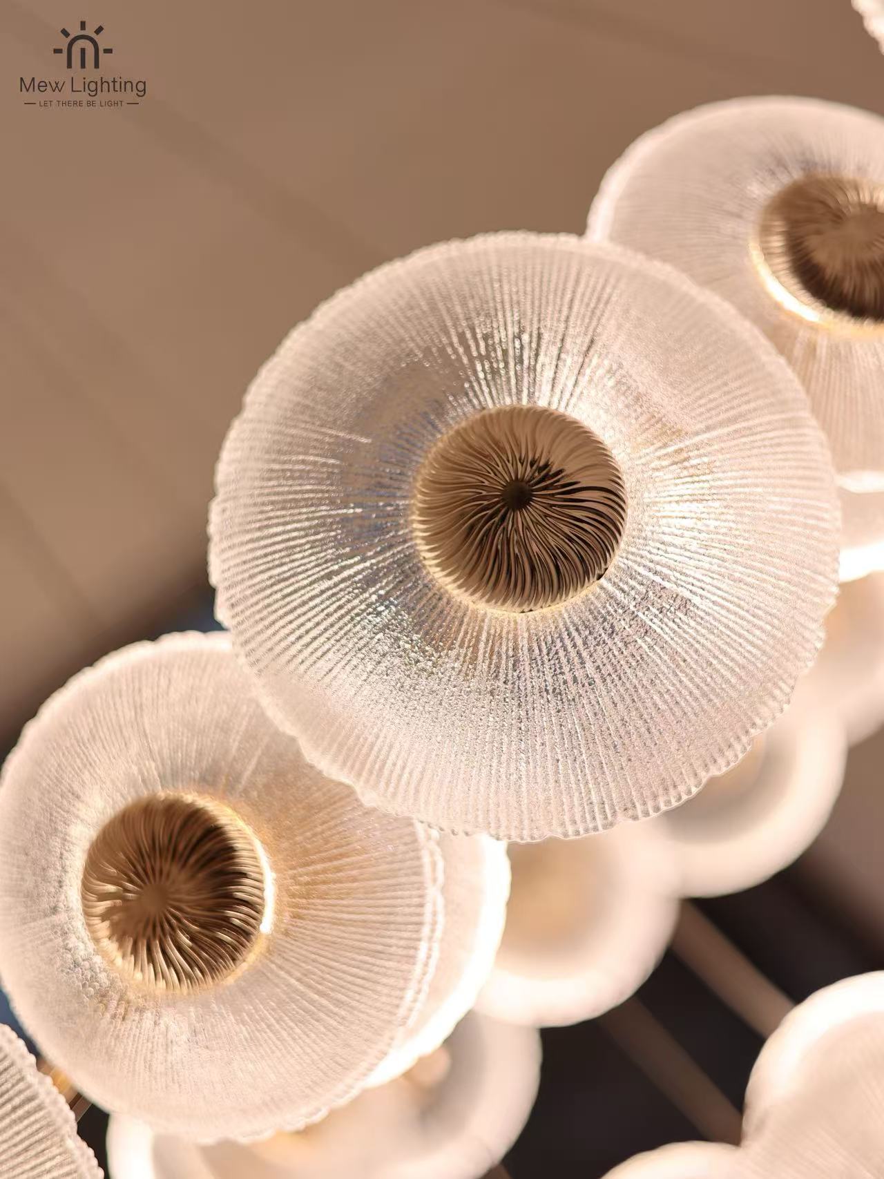 Modern Luxury Petal Shape Chandelier CL130 - MEW Lighting