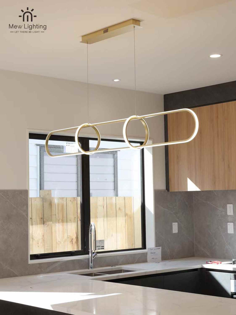 PD124-G Modern Pendant Light Gloden - MEW Lighting