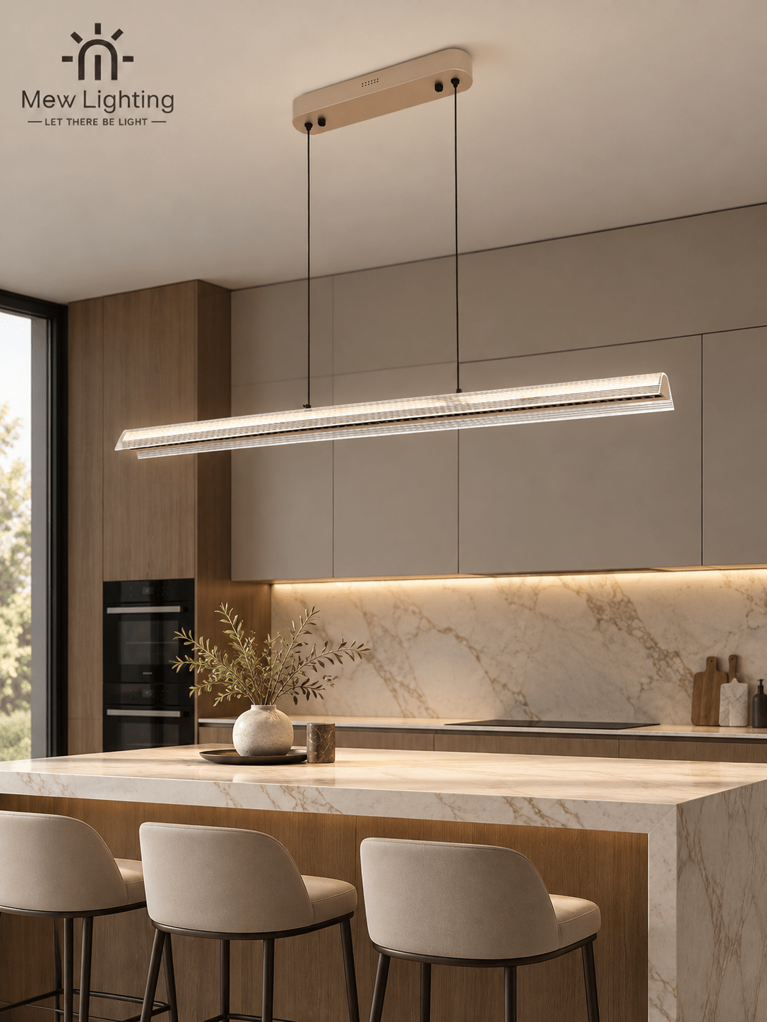 PD134 Modern Pendant Light 1500mm - MEW Lighting