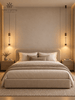 PD146 Textured Crystal Cylinder Pendant Light - MEW Lighting