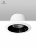 Recessed Deep Tilt Downlight DL10.2 - 03 - 10 CCT Color 90mm cutout - MEW Lighting
