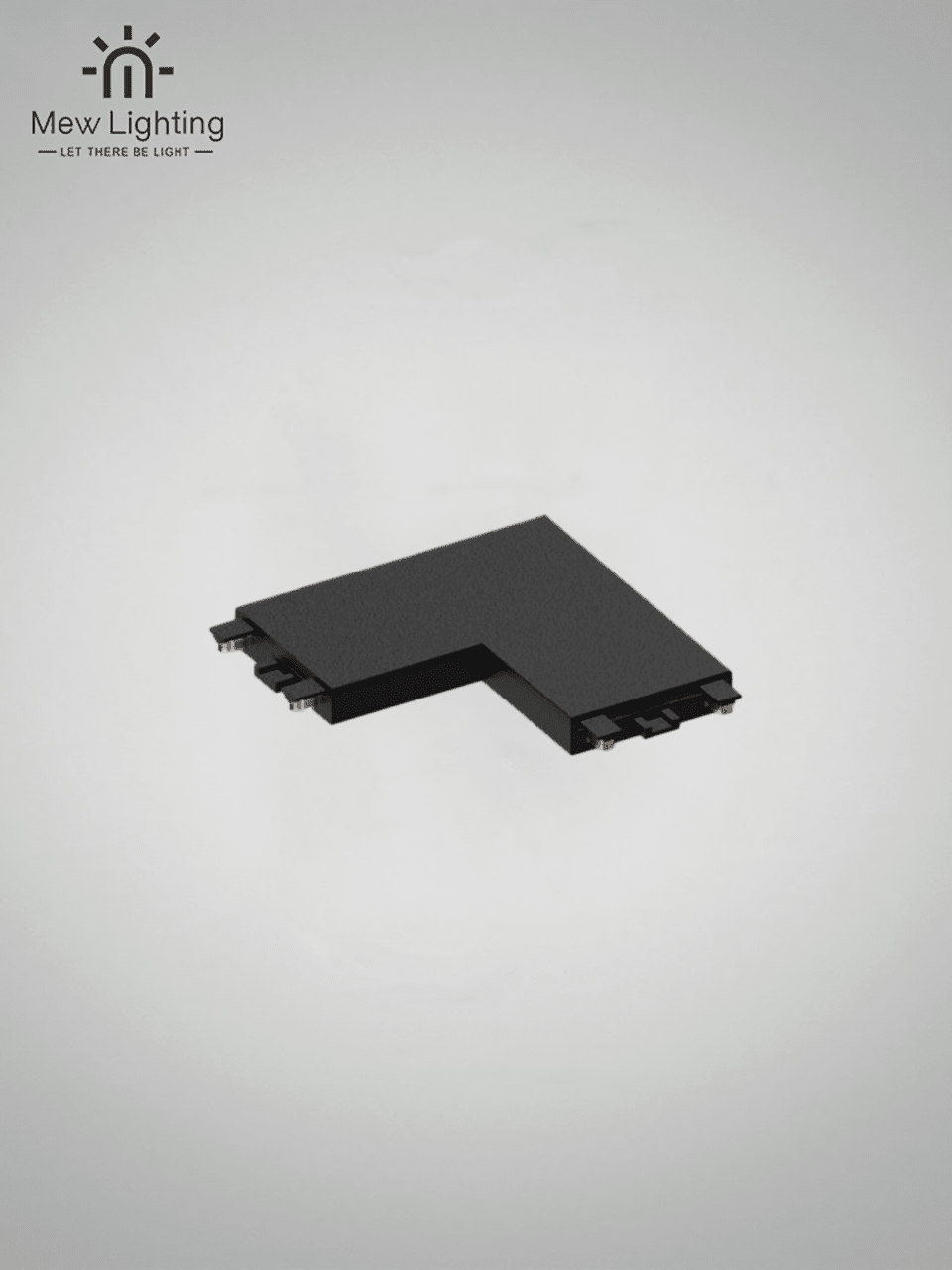 Surface Mounted Magnetic Track Corner ML26-90corner - MEW Lighting