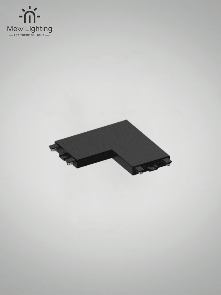 Surface Mounted Magnetic Track Corner ML26-90corner - MEW Lighting