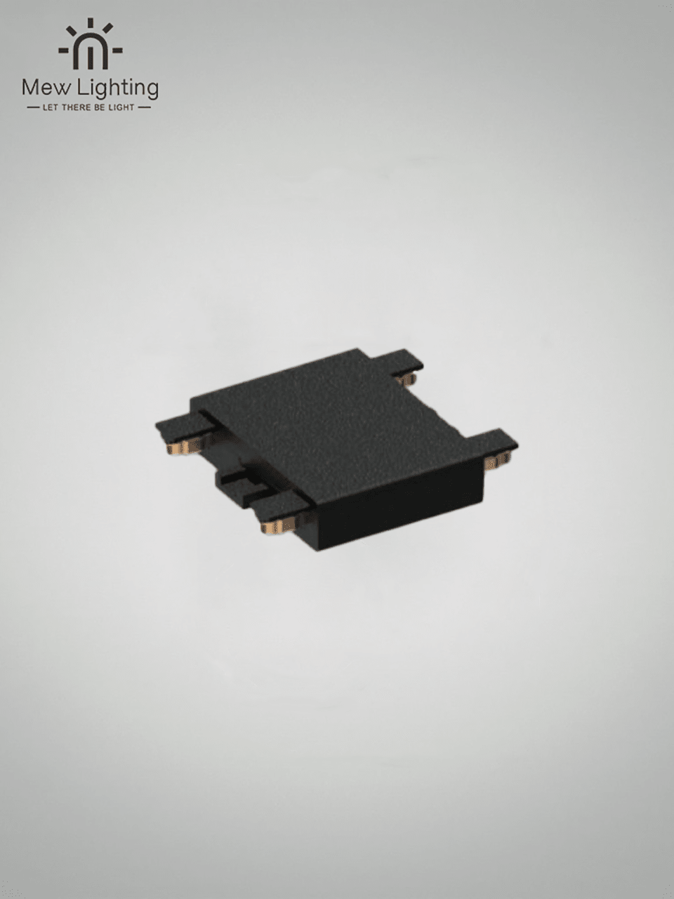 Surface Mounted Magnetic Track System straight joint ML26-Straight - MEW Lighting