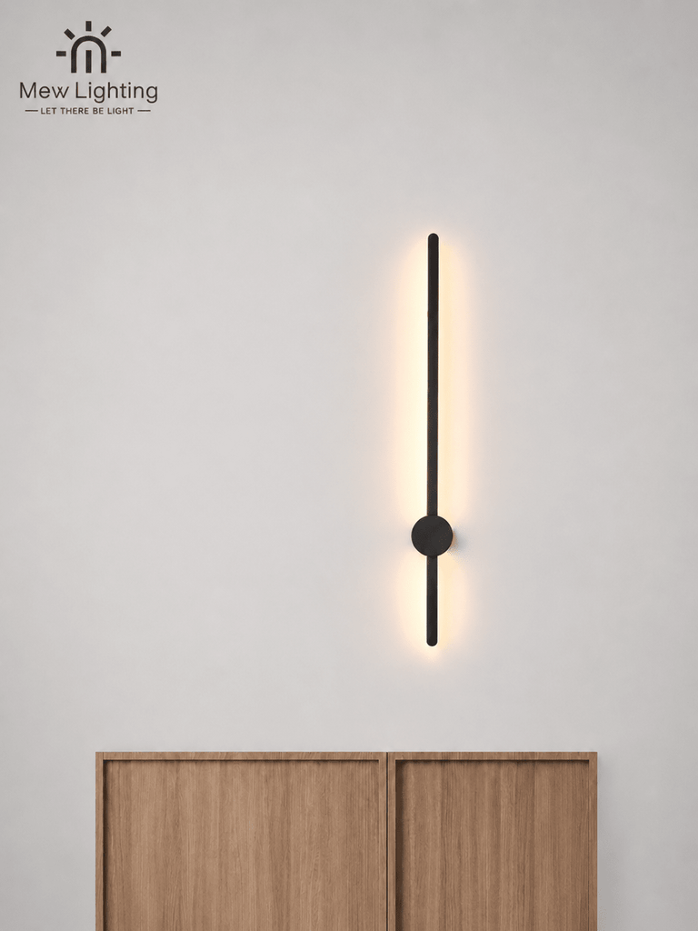 WL101 Modern Black LED interior Wall Light - MEW Lighting