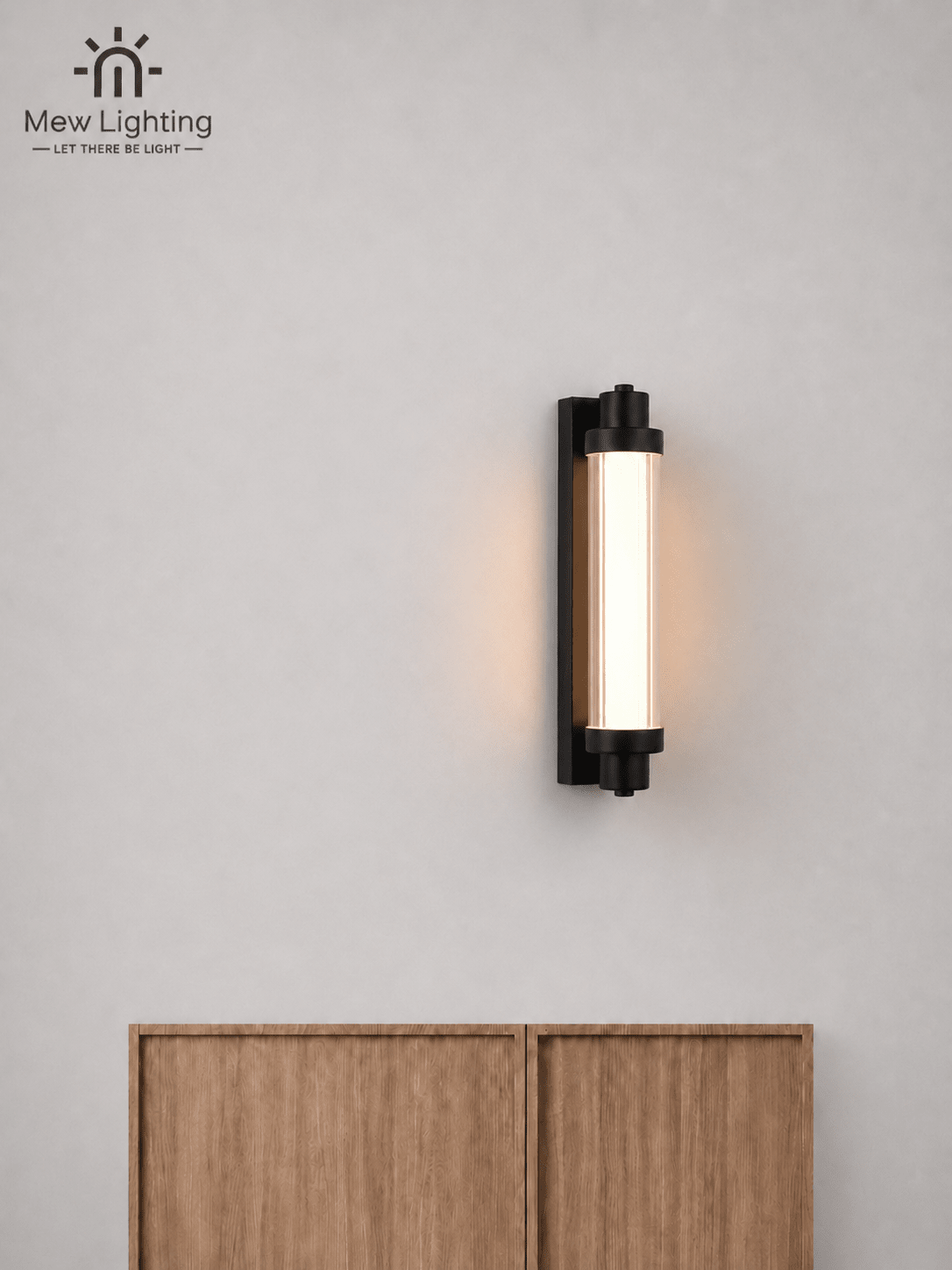 WL103 Modern Black LED interior Wall Light - MEW Lighting