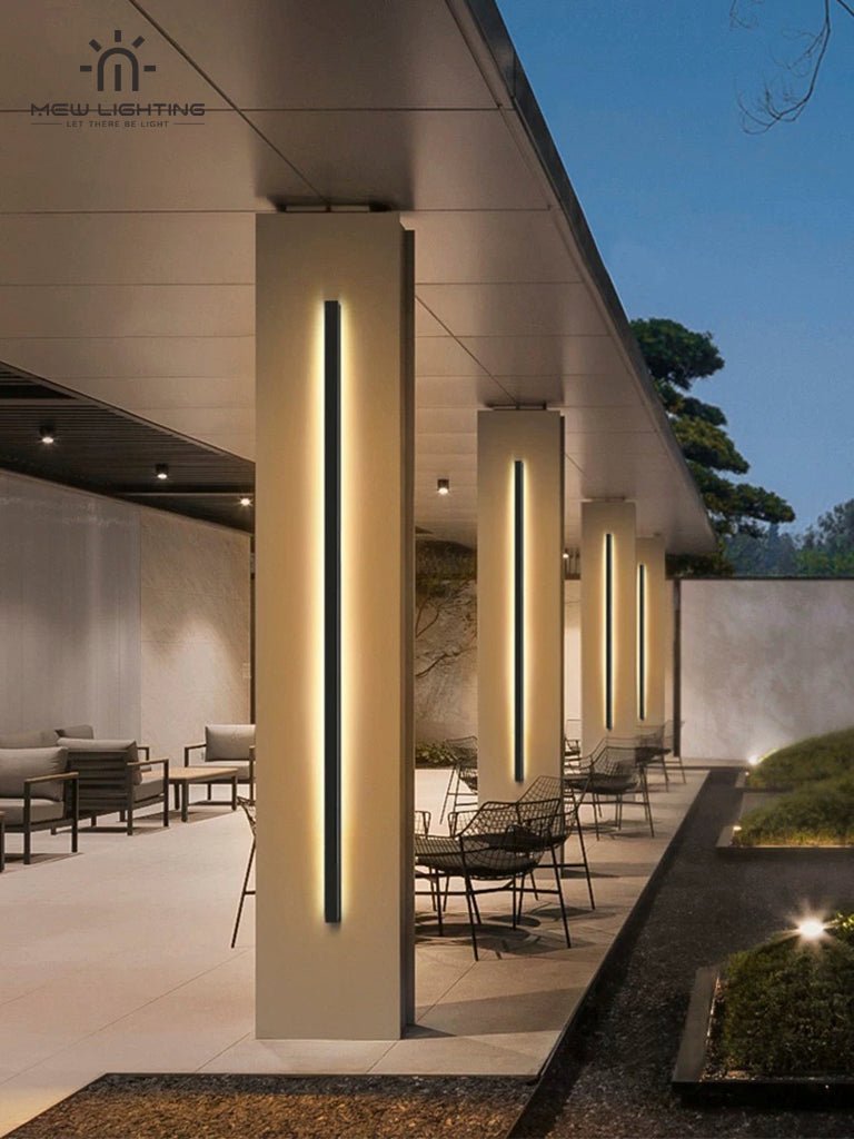 WO120 - S Outdoor Wall Light 1200mm - MEW Lighting