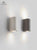 WO123 - G IP65 Waterproof Concrete Up & Down Outdoor Wall Light - MEW Lighting